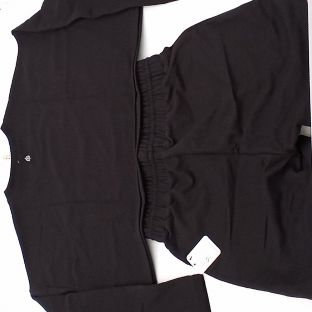 Sold! Free People Movement Sunny Athleisure Set Shorts Top 2-Piece Black - Picture 12 of 16